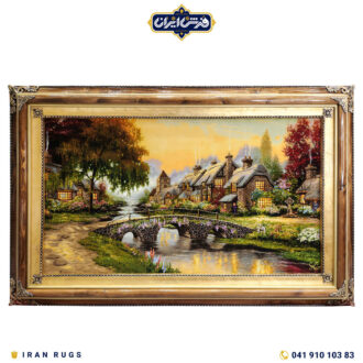 The purchase price of handmade carpet painting view Bridge Gallery of Iranian carpets