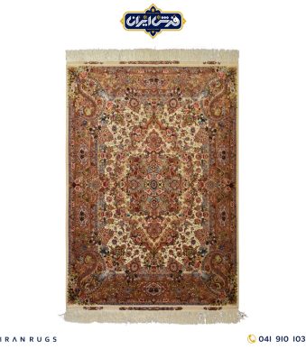 The purchase price of a 3-meter hand-woven carpet with a creamy brown pattern