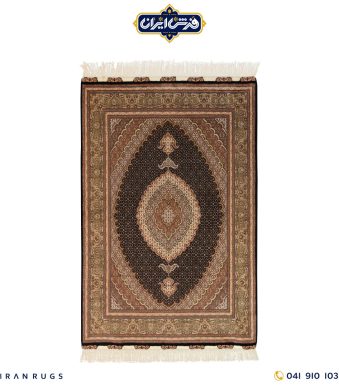 The purchase price of a 3-meter hand-woven carpet with a small fish design by Kamal al-Mulk, black and cream