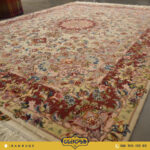 The purchase price of a 3-meter hand-woven carpet of Naqsh Olya, crimson cream