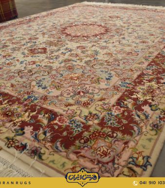 The purchase price of a 3-meter hand-woven carpet of Naqsh Olya, crimson cream