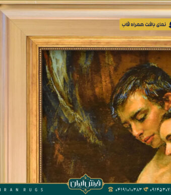 خرید قیمت خرید تابلو فرش دستباف طرح رقص باله