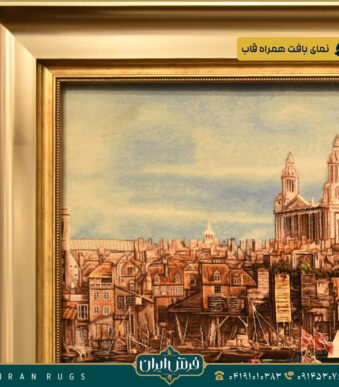 خرید قیمت خرید تابلو فرش دستباف طرح ونیز قایق ران