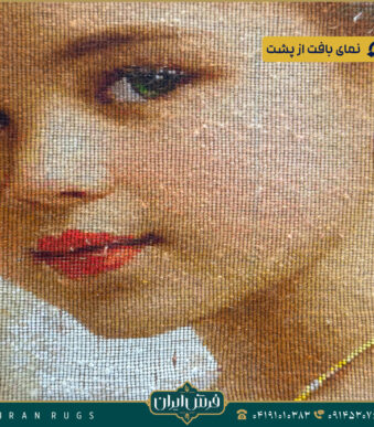 قیمت خرید تابلوفرش دستبافت طرح دوخواهر پیانوزن کد 2792