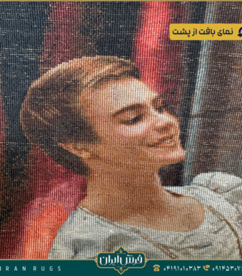 تابلوفرش دستبافت طرح رقص باله دونفره کد 1295