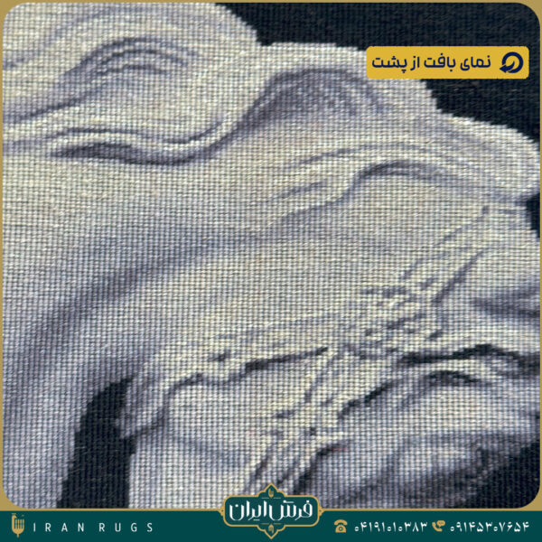 قیمت خرید تابلوفرش دستبافت طرح تندیس گودیوار.