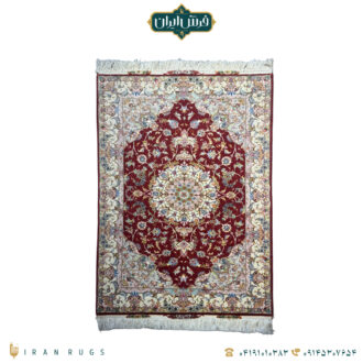 فرش دستبافت 1.5 متری طرح علیا 55 رج