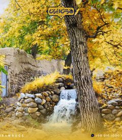 Ahwaz Qian pars price of buying handmade carpet painting in the alley of the garden of the highest carpet of Iran