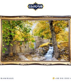 Ahwaz Qian pars price of buying handmade carpet painting in the alley of the garden of the highest carpet of Iran